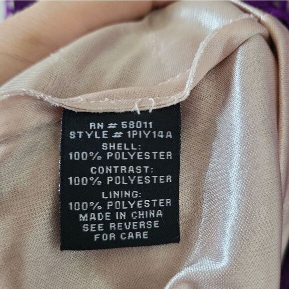 Jax Purple Lace Dress - Picture 6 of 6